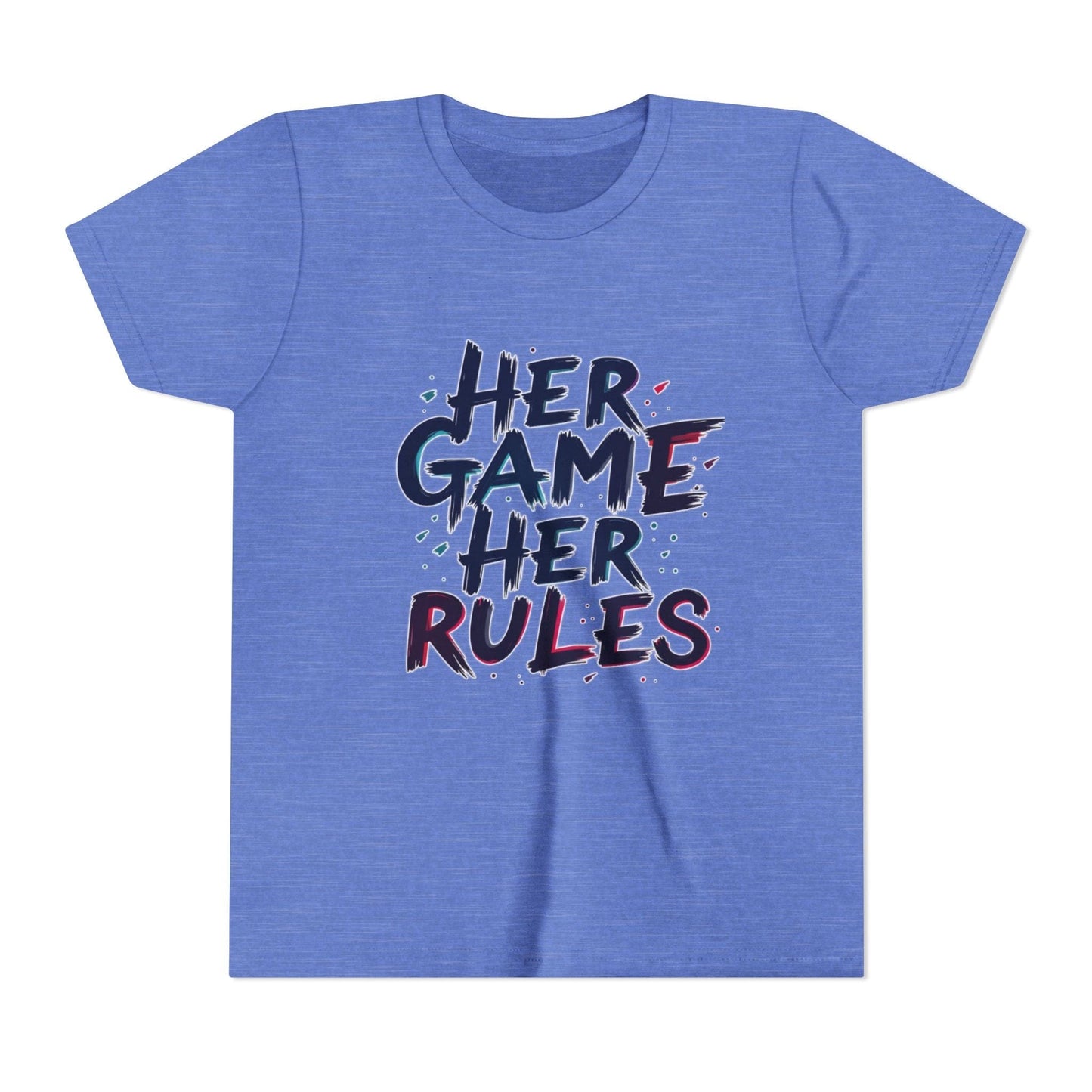Her Game, Her Rules Youth Short Sleeve Tee
