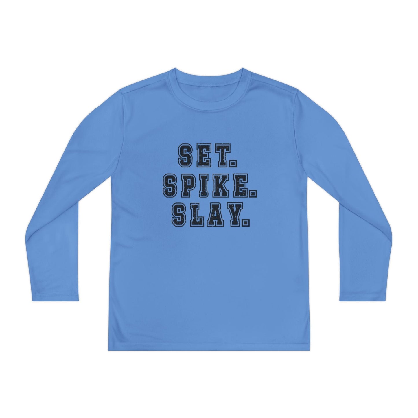 Set.Spike.Slay Youth Long Sleeve Competitor Tee