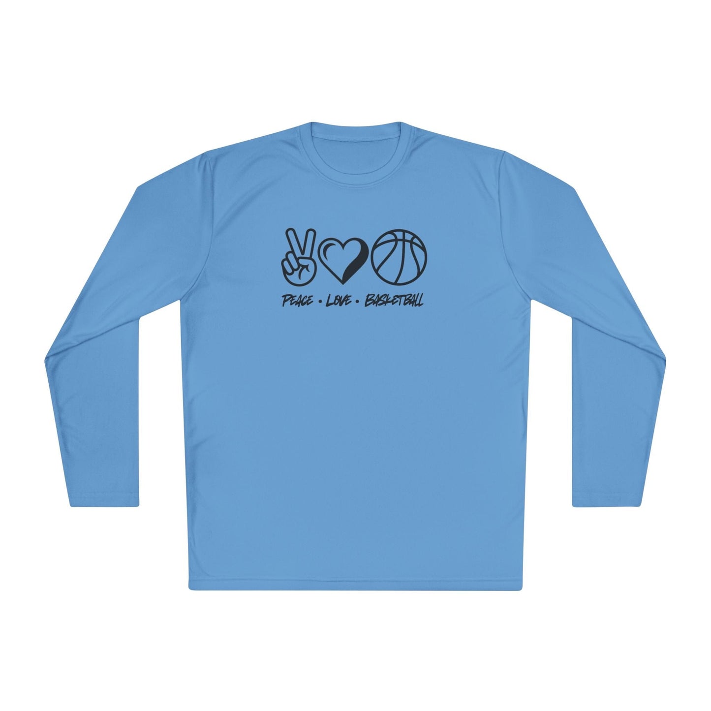 Peace • Love • Basketball  Lightweight Long Sleeve Tee
