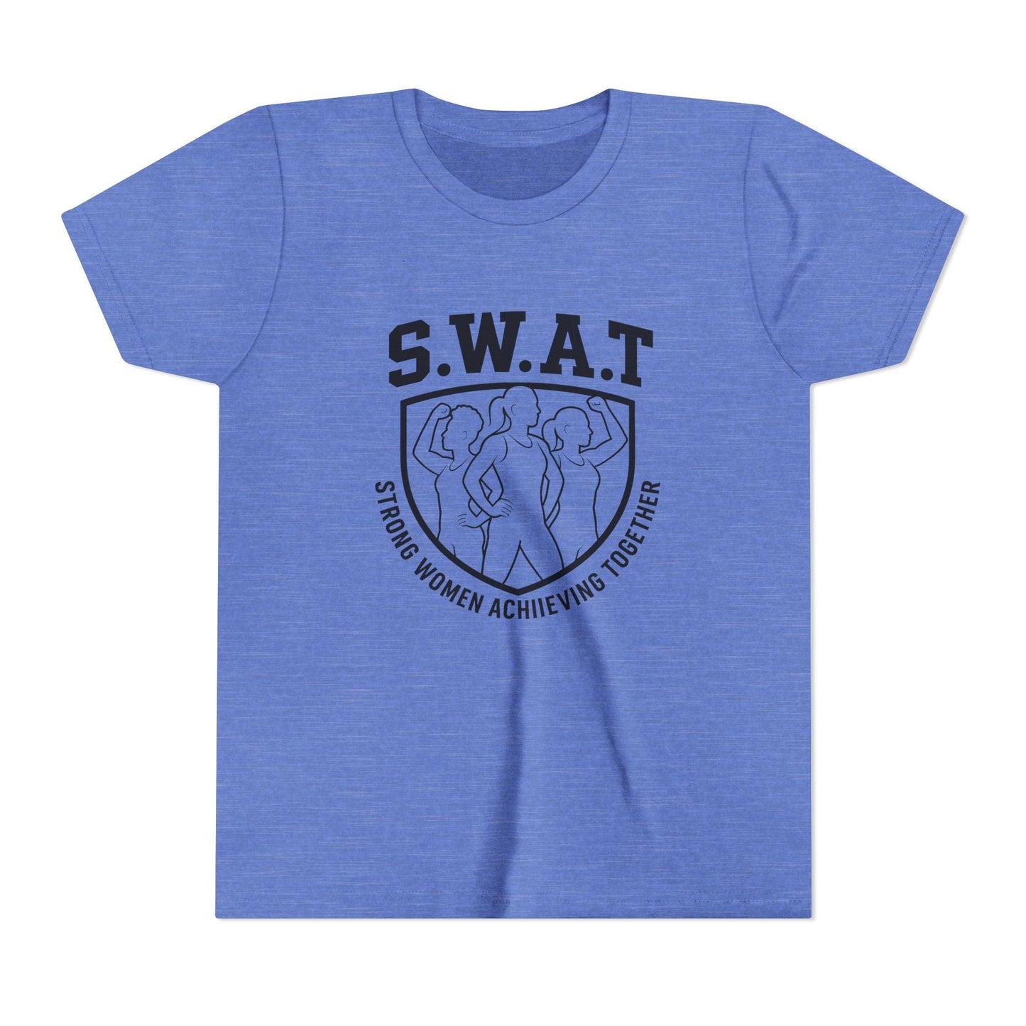 S.W.A.T – Strong Women Achieving Together Youth Short Sleeve Tee
