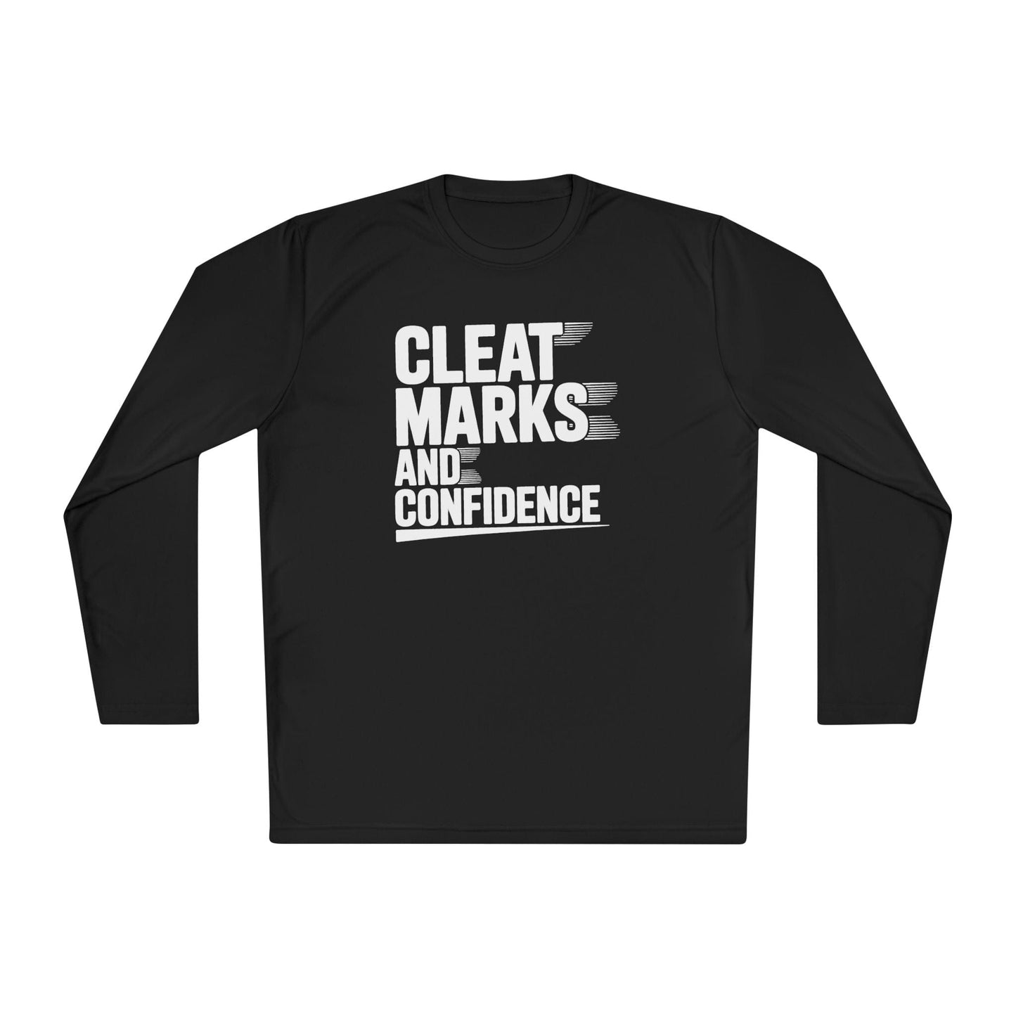 Cleat Marks And Confidence Unisex Lightweight Long Sleeve Tee
