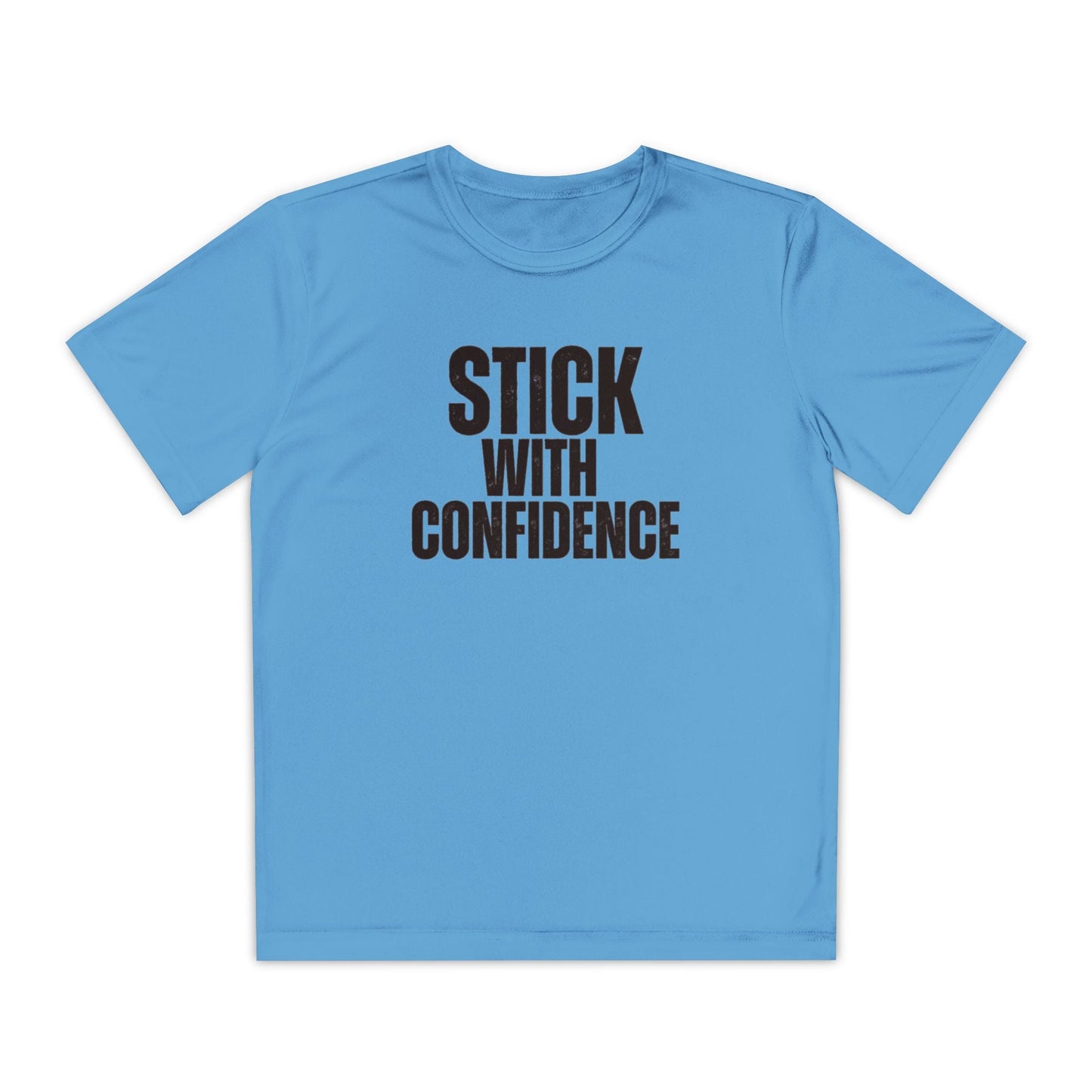 Stick With Confidence Youth Moisture Wicking Tee
