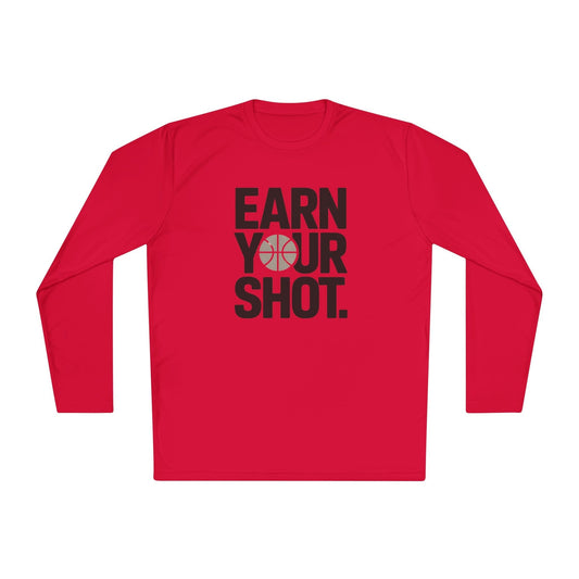 Earn Your Shot Long Sleeve Tee