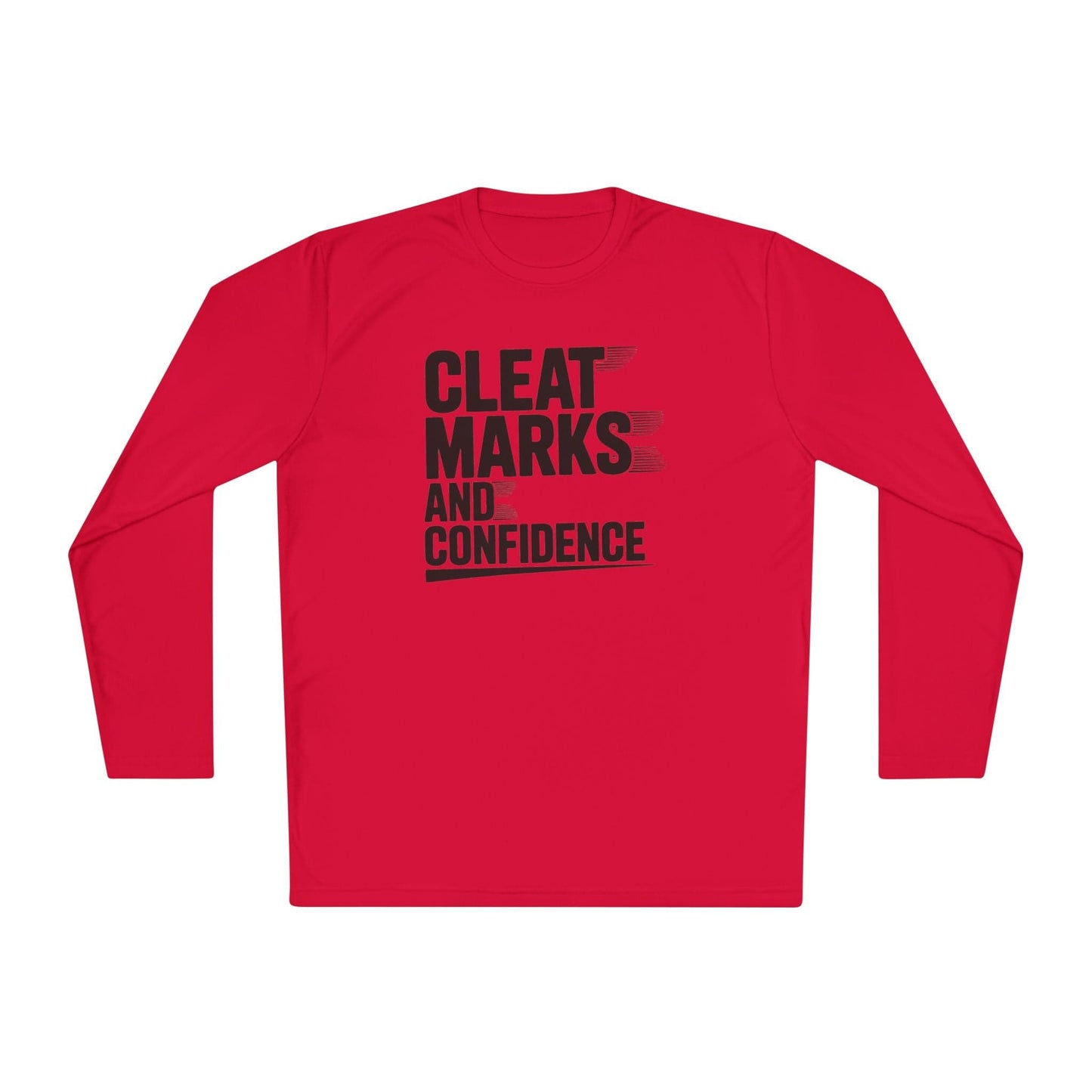 Cleat Marks And Confidence Unisex Lightweight Long Sleeve Tee
