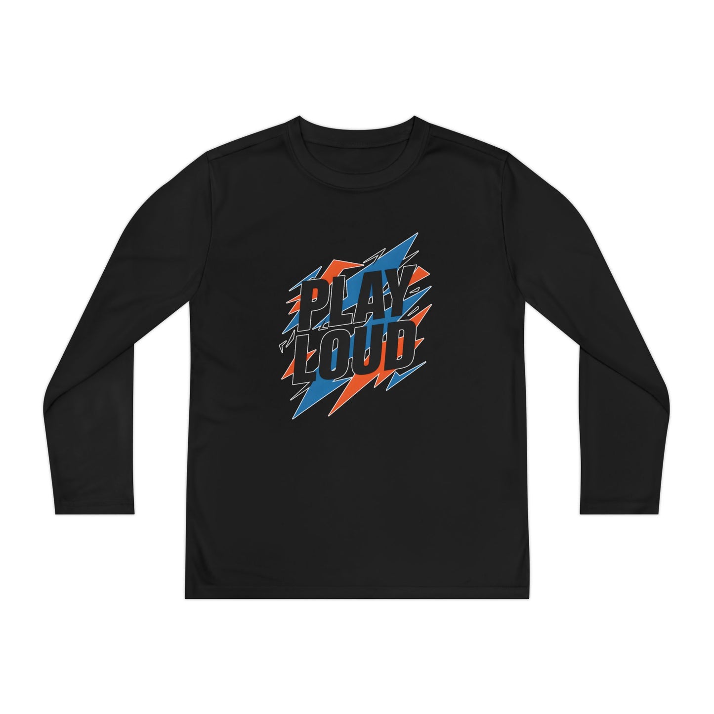 Play Loud Youth Long Sleeve Competitor Tee