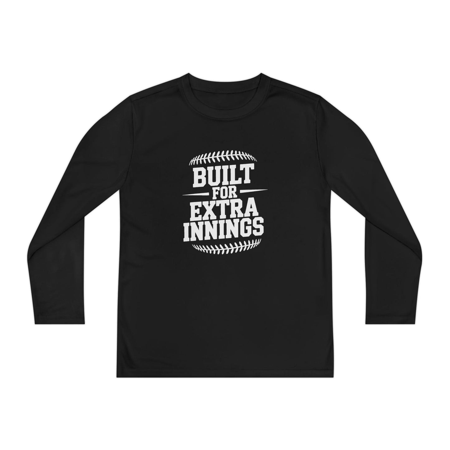 Built For Extra Innings Youth Long Sleeve Competitor Tee
