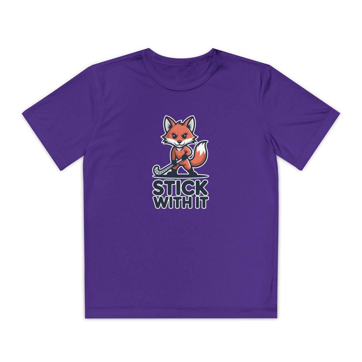 Stick With It Youth Moisture Wicking Tee