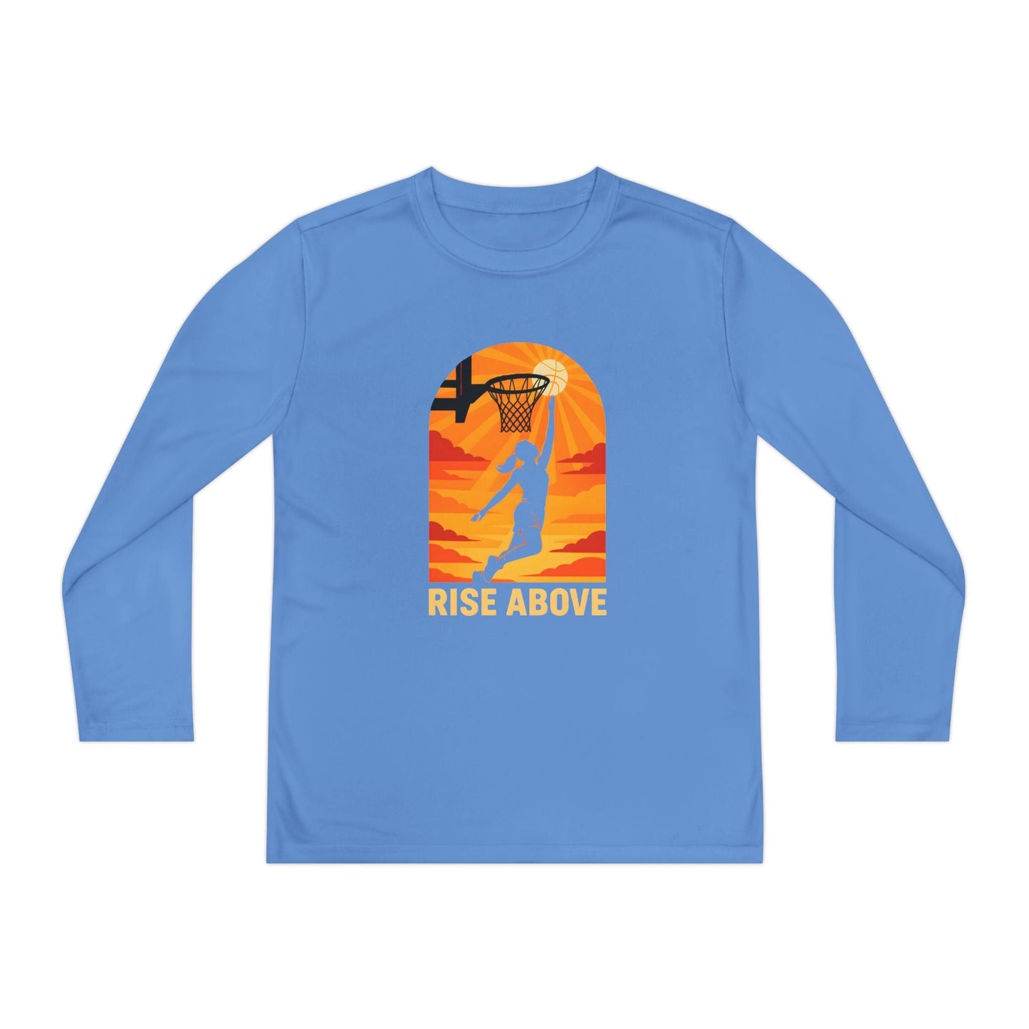 Rise Above Youth Long Sleeve Competitor Tee