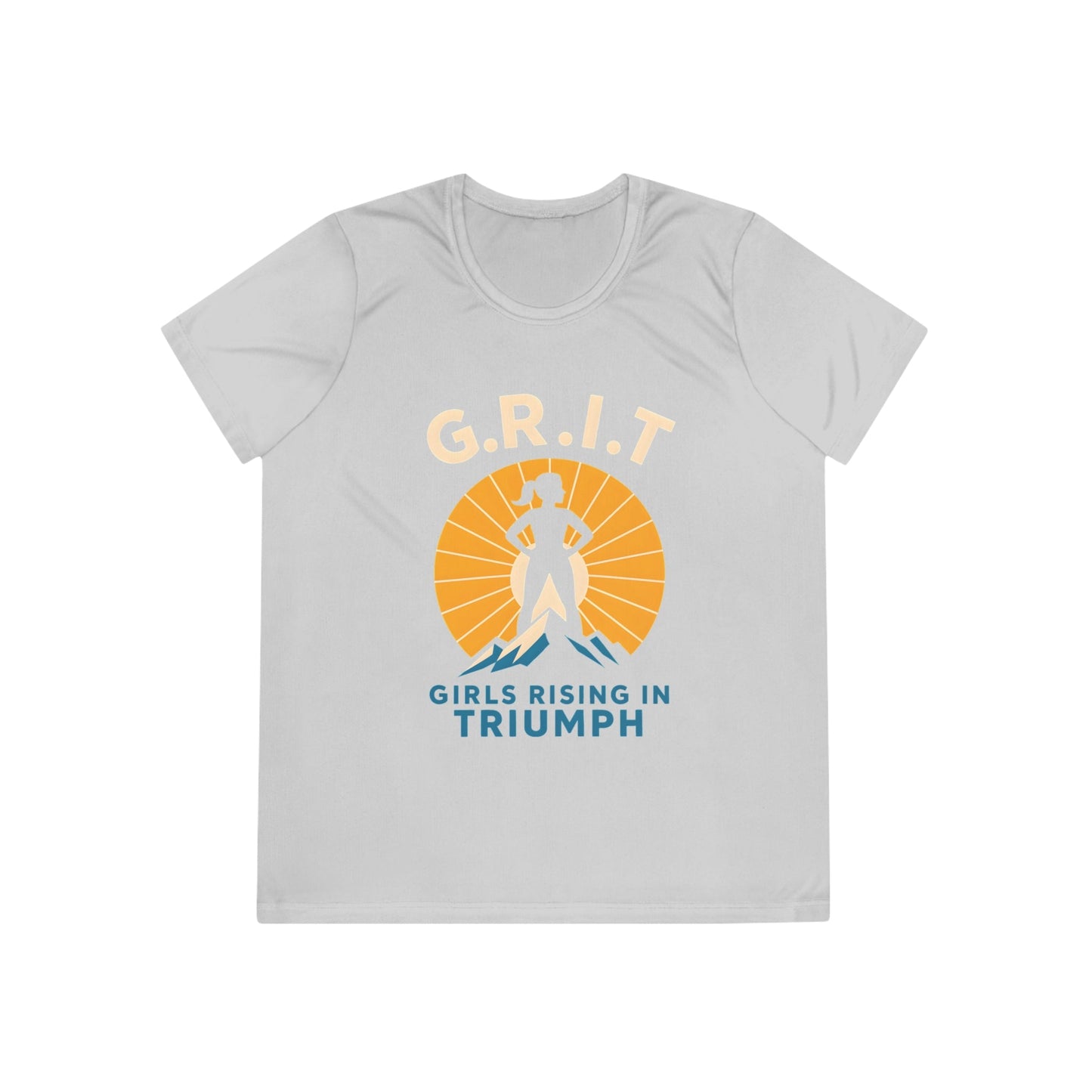 Girls Rising In Triumph Ladies Moisture Wicking Tee