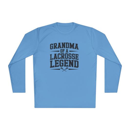 Grandma Of A Lacrosse Legend Lightweight Long Sleeve Tee