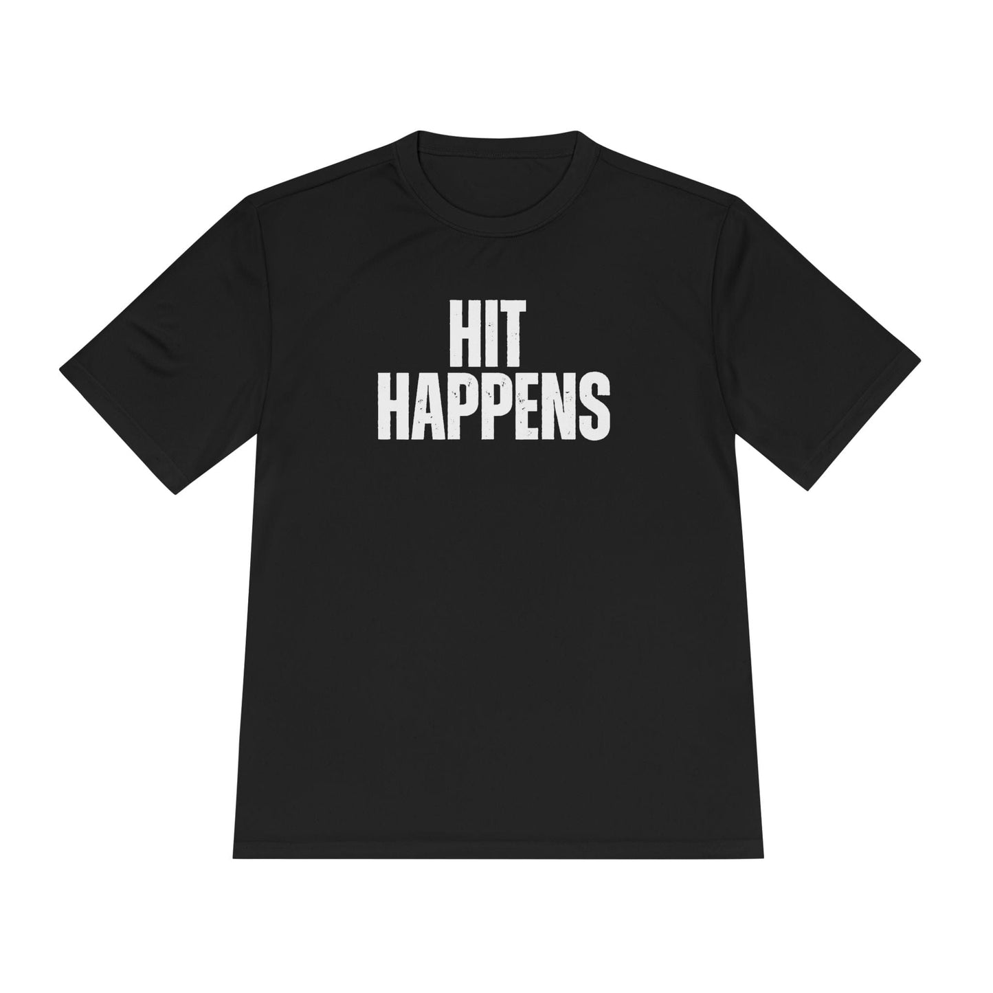 Hit Happens Unisex Moisture Wicking Tee
