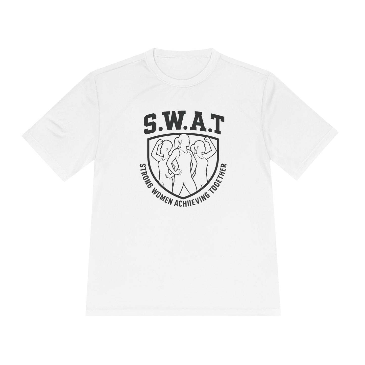 S.W.A.T – Strong Women Achieving Together  Unisex Moisture Wicking Tee