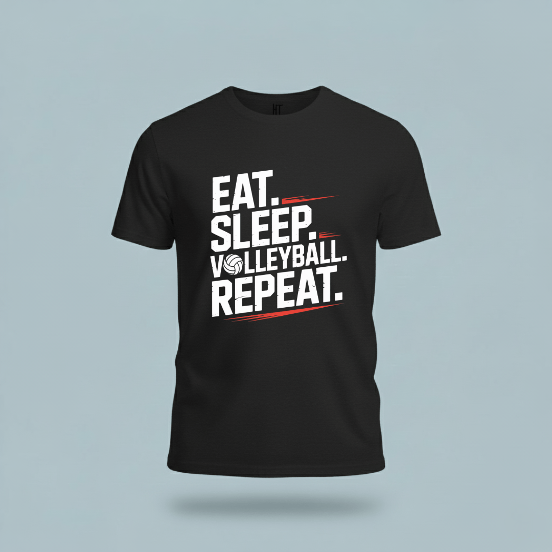 Eat.Sleep.Volleyball.Repeat  T-Shirt