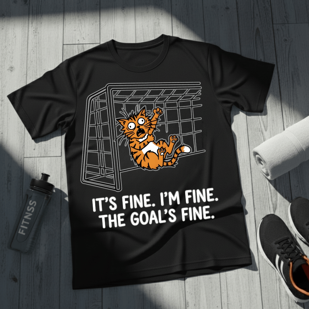 It's Fine, Soccer T-Shirt