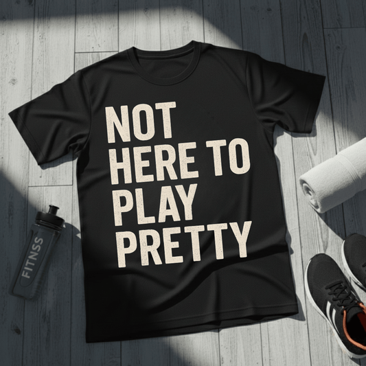 Not Here to Play Pretty T-Shirt