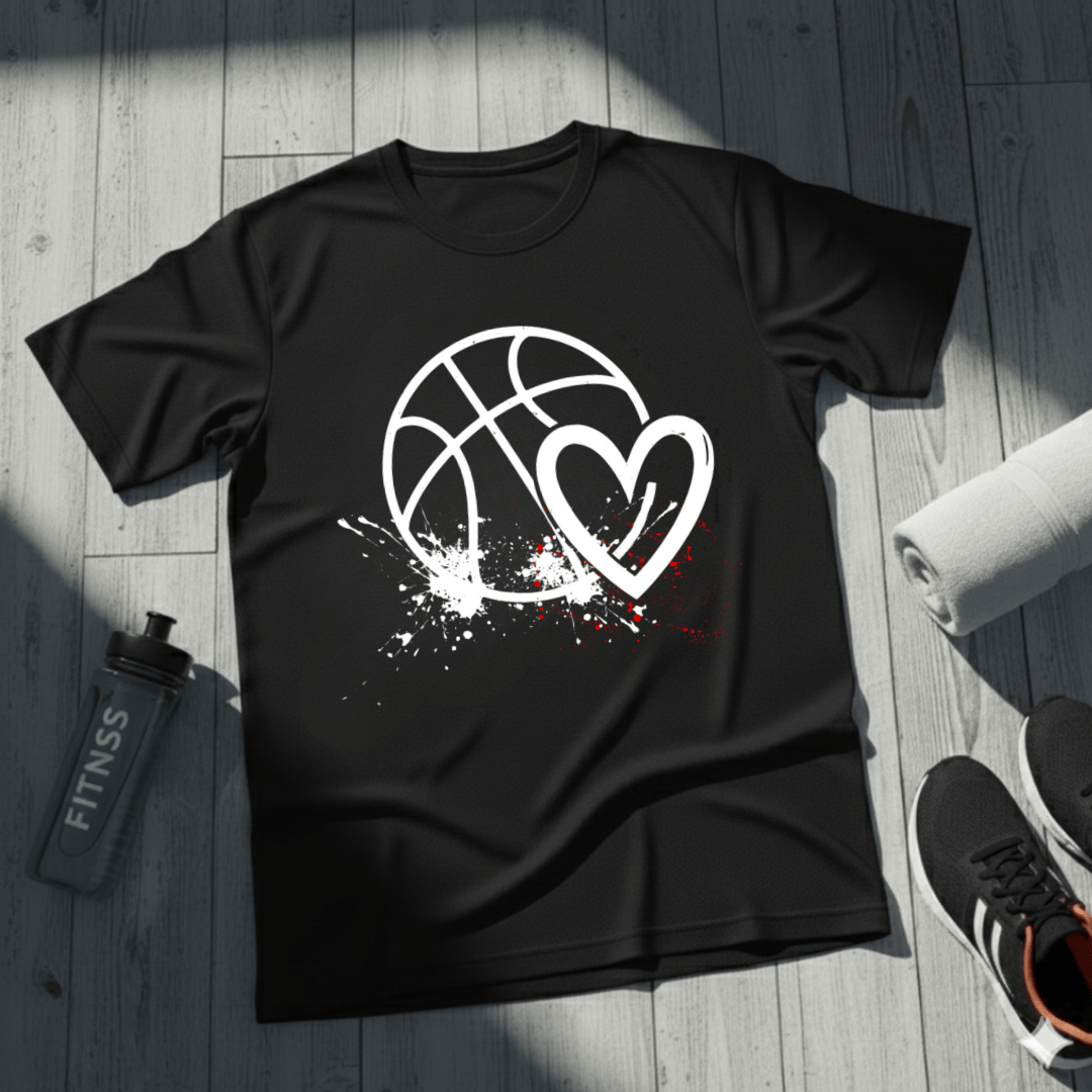 Basketball Is Her Heartbeat T-Shirt