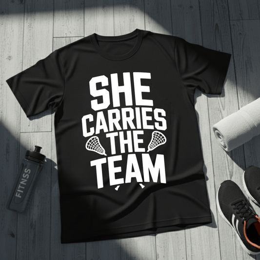 She Carries The Team T-Shirt