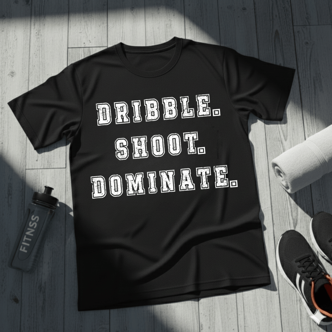 Dribble.Shoot.Dominate. T-Shirt