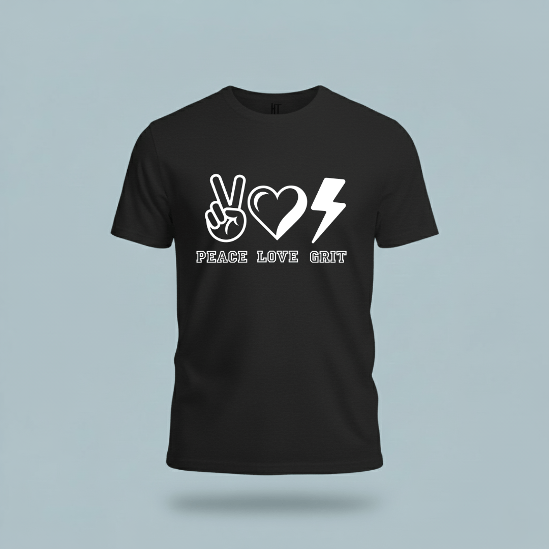 Peace, Love, Grit T-Shirt