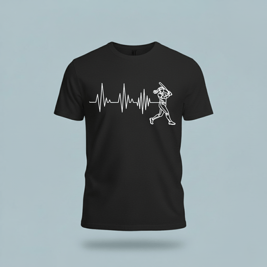 Softball Heartbeat T-Shirt