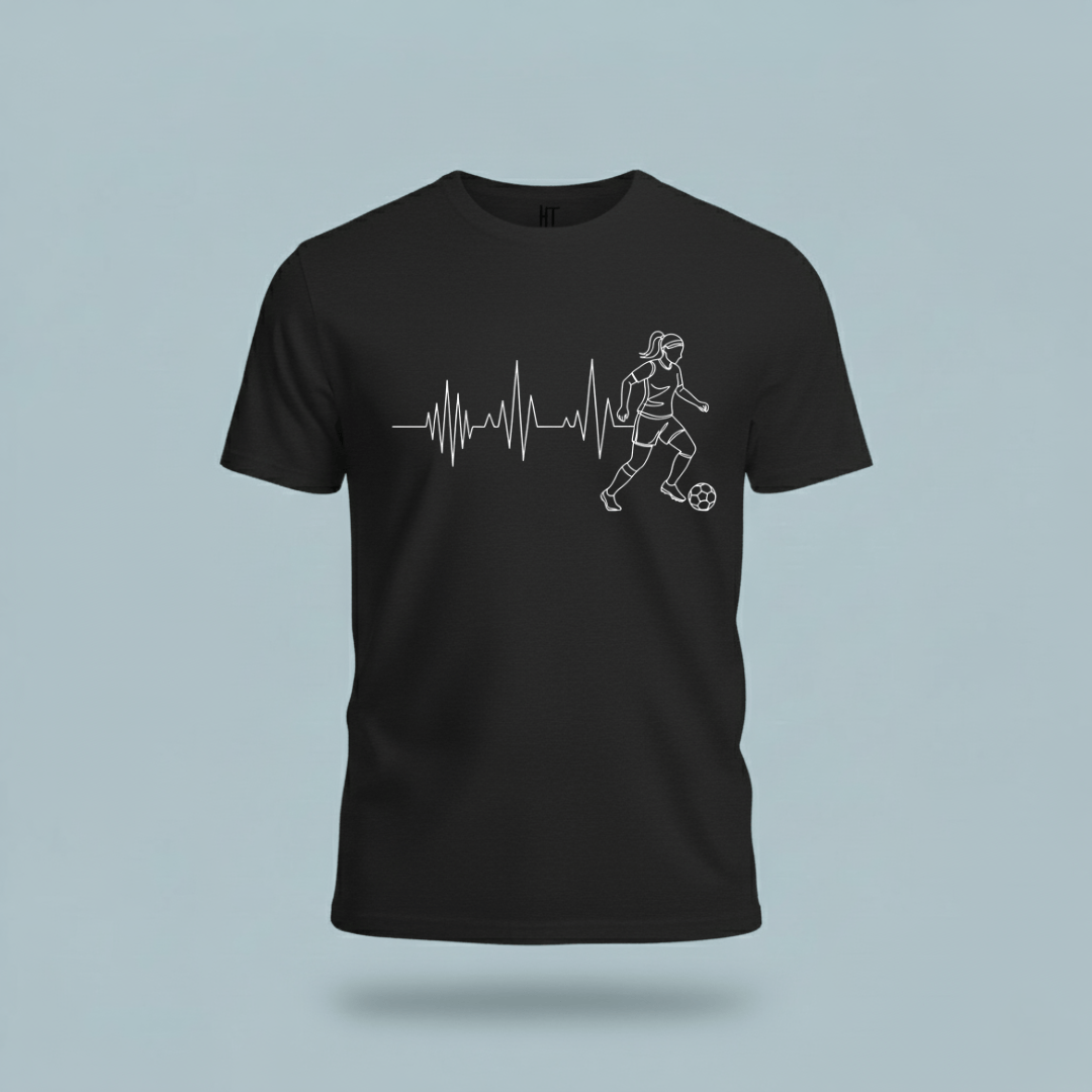 Soccer Heartbeat T-Shirt