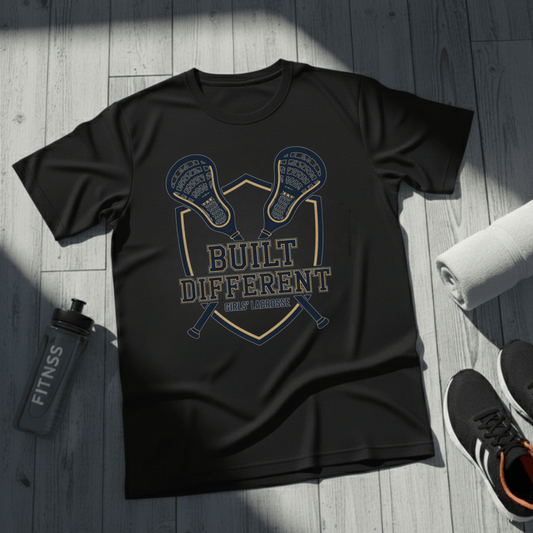 Built Different Girls' Lacrosse T-Shirt