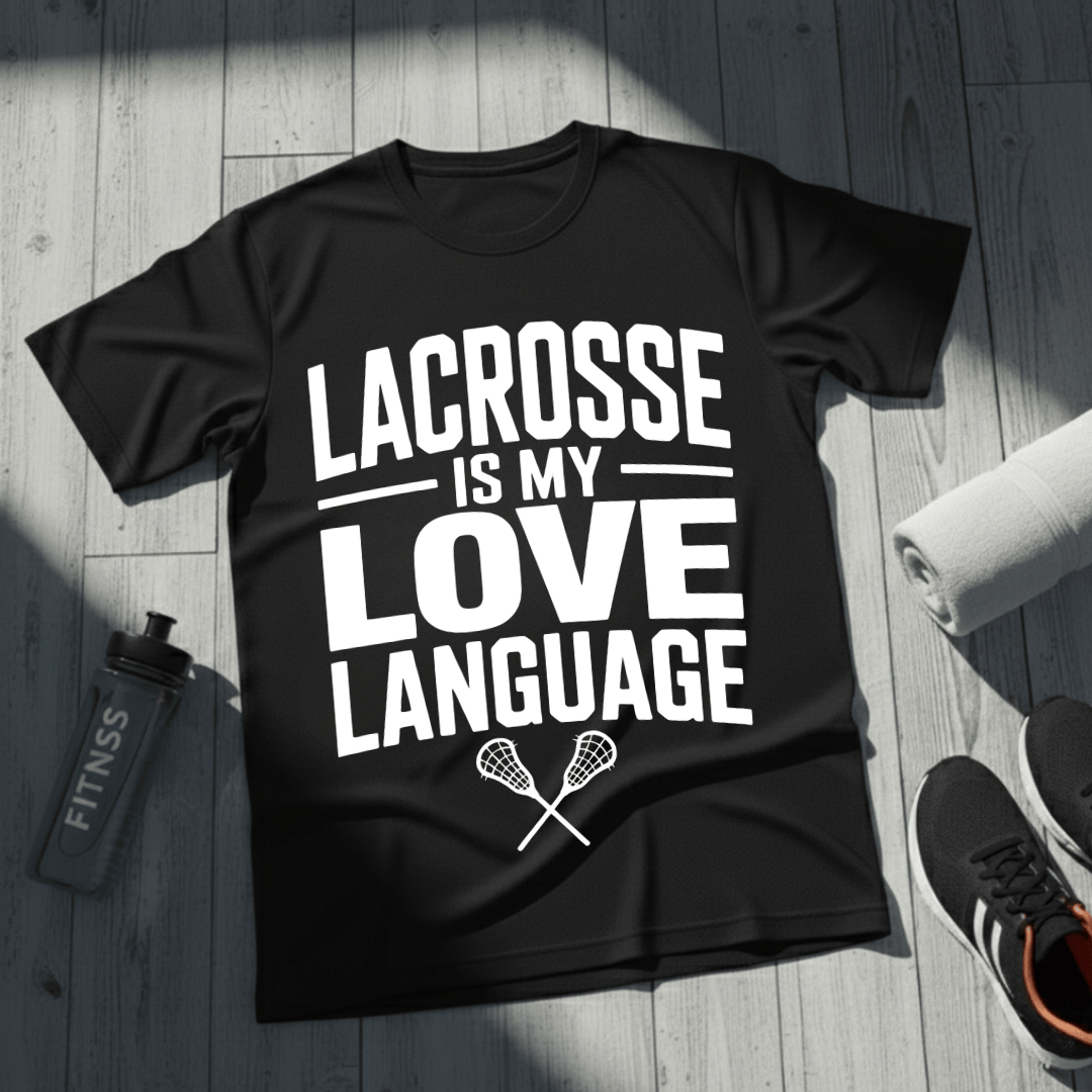 Lacrosse Is My Love Language T-Shirt