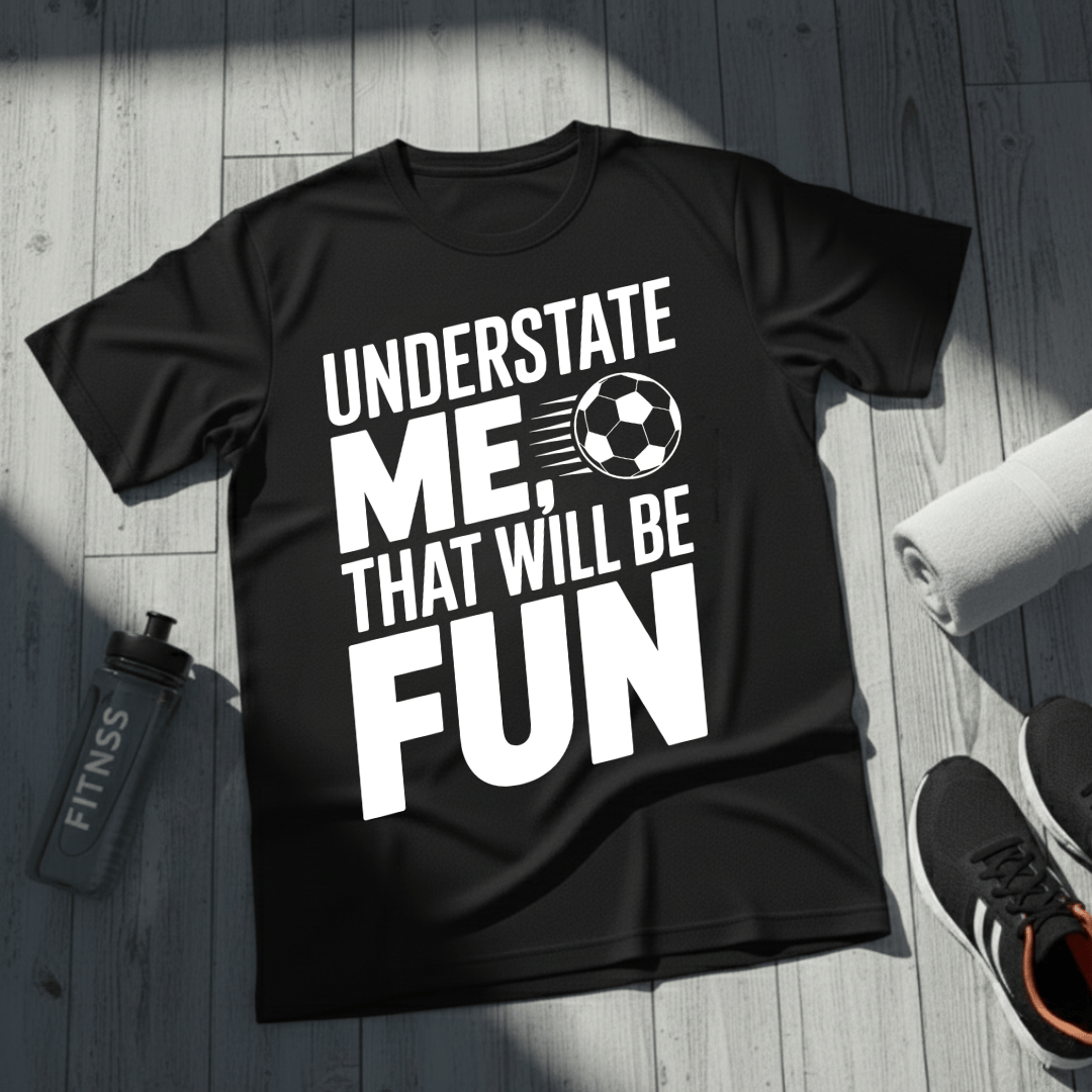 Underestimate Me, Volleyball T-Shirt