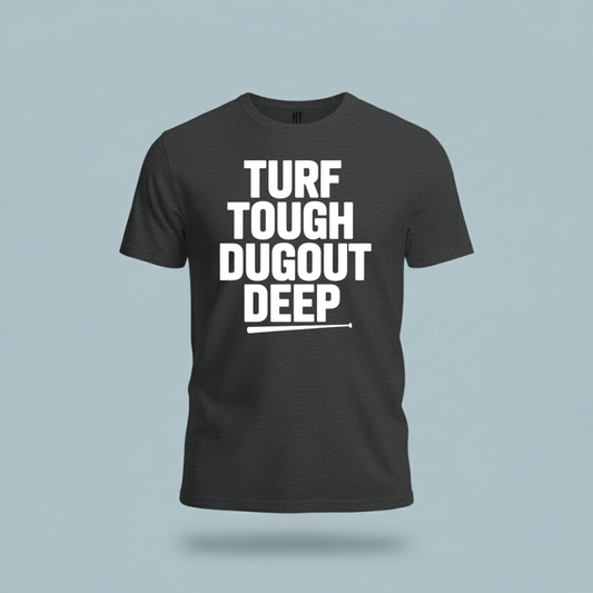 Turf Tough, Dugout Deep T-Shirt