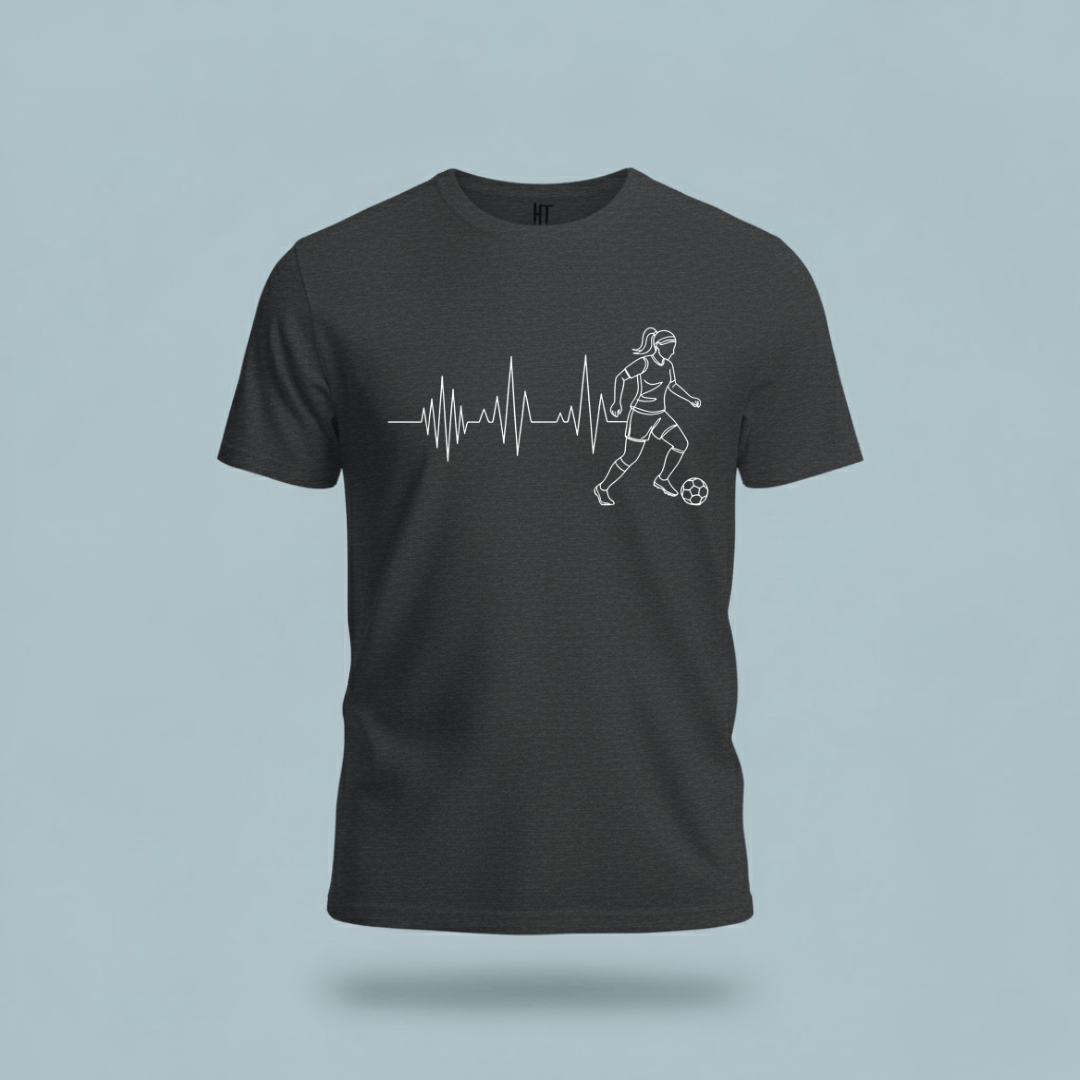 Soccer Heartbeat T-Shirt