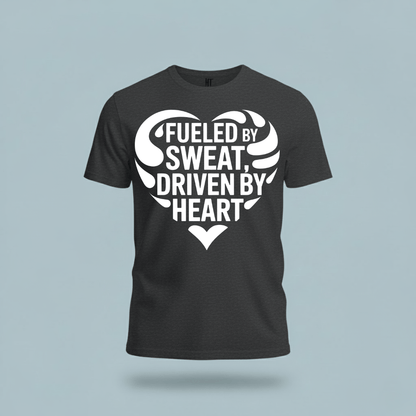 Fueled by Sweat, Driven by Heart T-Shirt