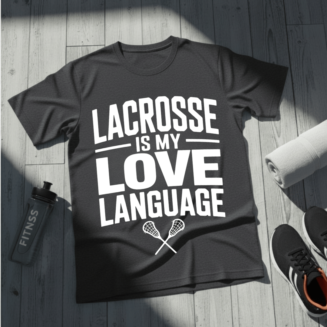 Lacrosse Is My Love Language T-Shirt