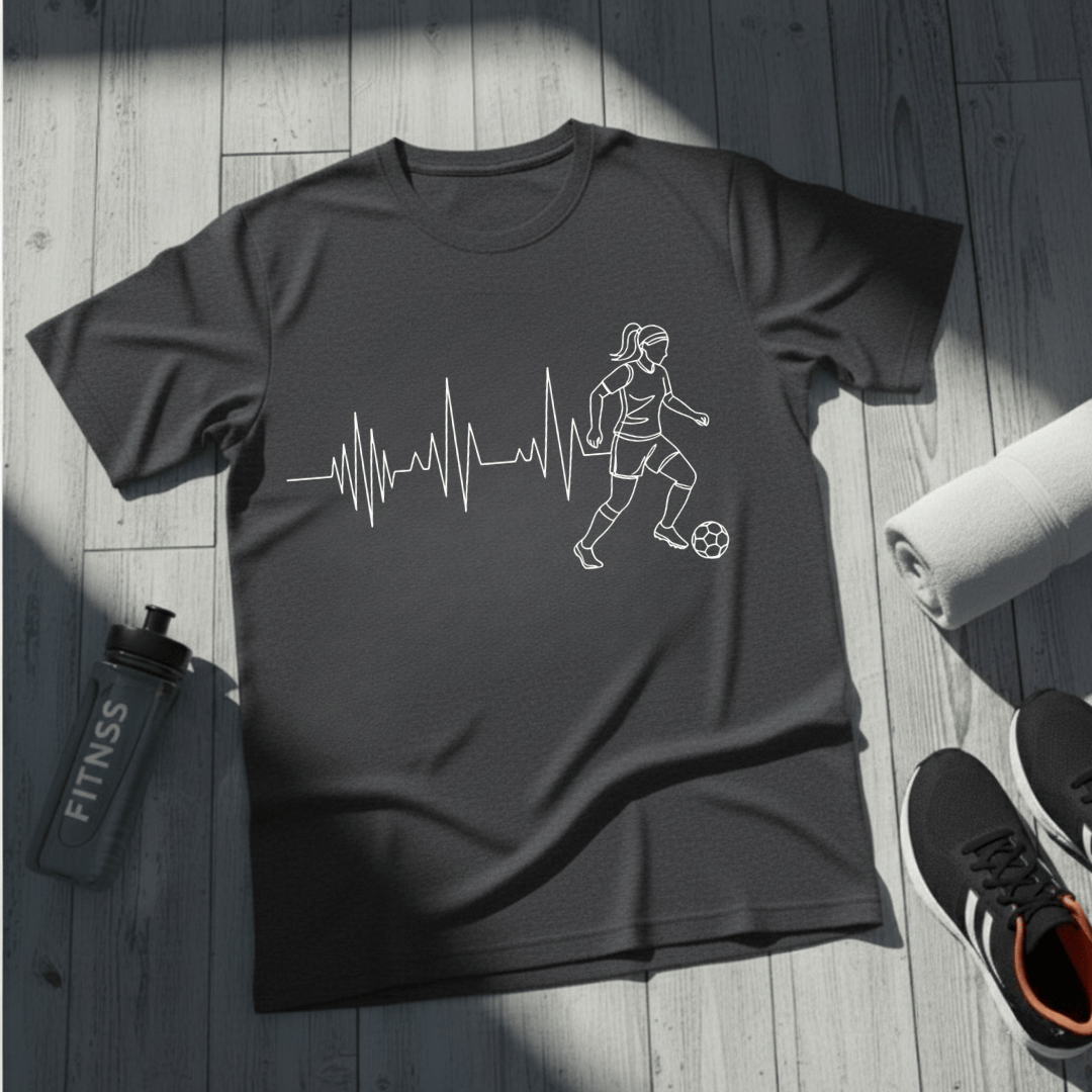 Soccer Heartbeat T-Shirt