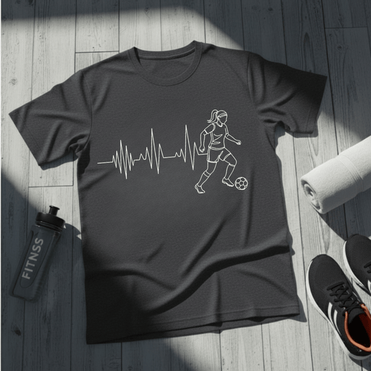 Soccer Heartbeat T-Shirt
