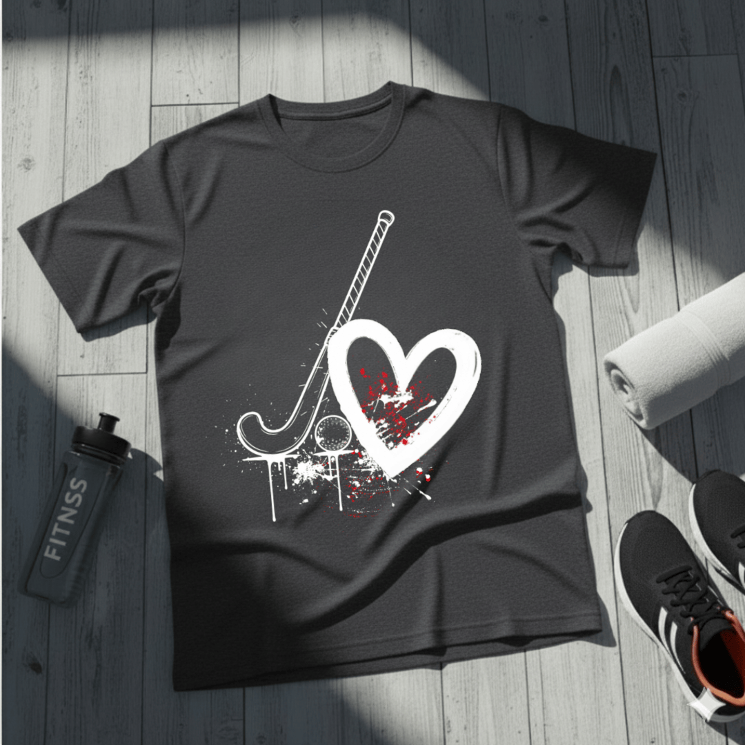Field Hockey Is Her Heartbeat T-Shirt