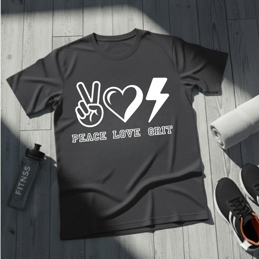 Peace, Love, Grit T-Shirt