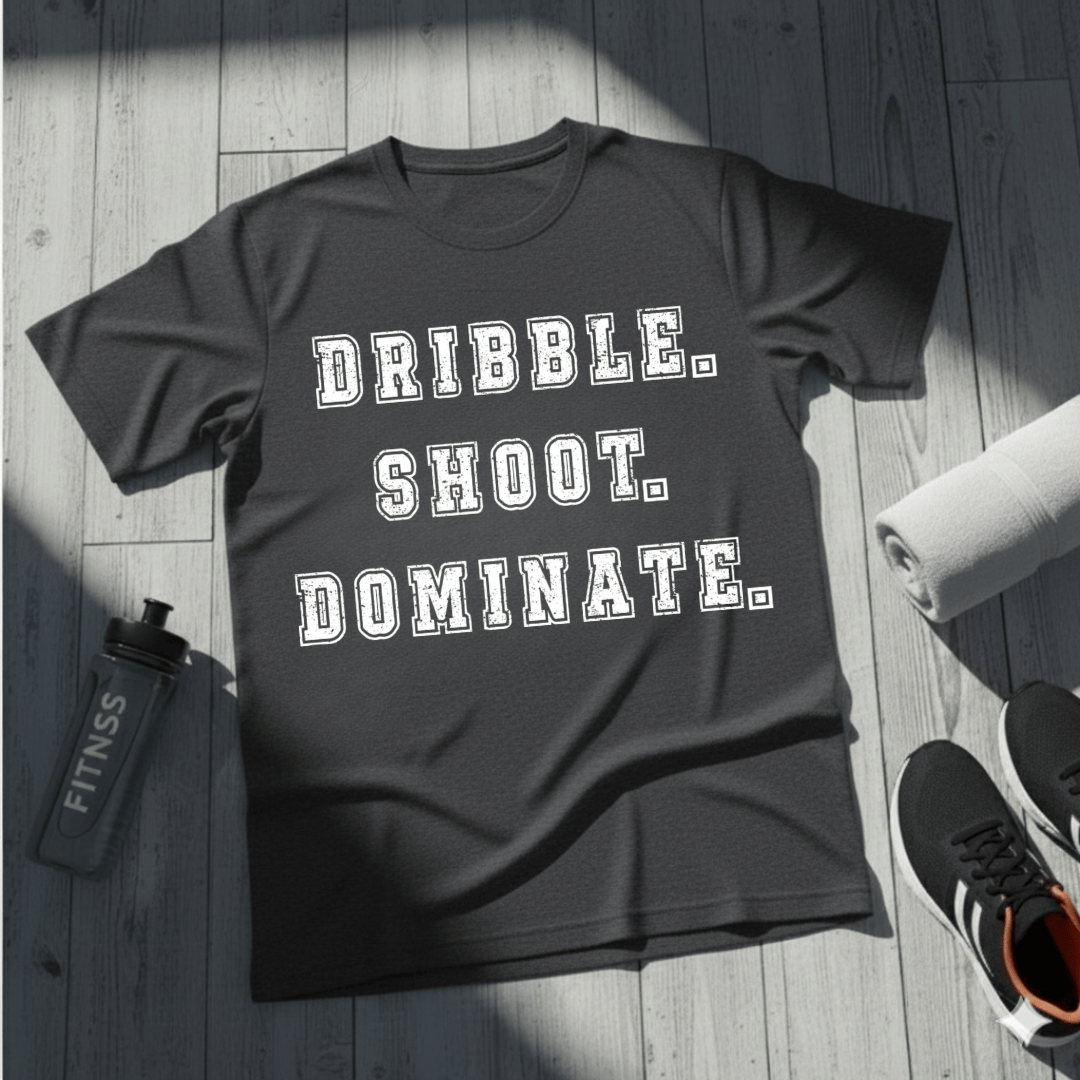 Dribble.Shoot.Dominate. T-Shirt