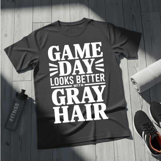 Game Day Looks Better With Gray Hair T-Shirt