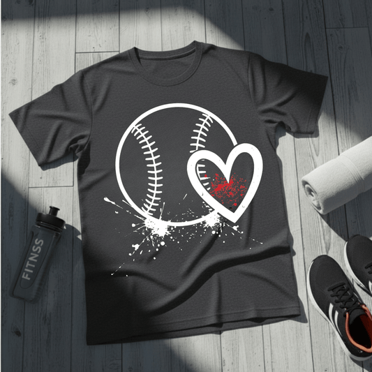 Softball Is Her Heartbeat T-Shirt