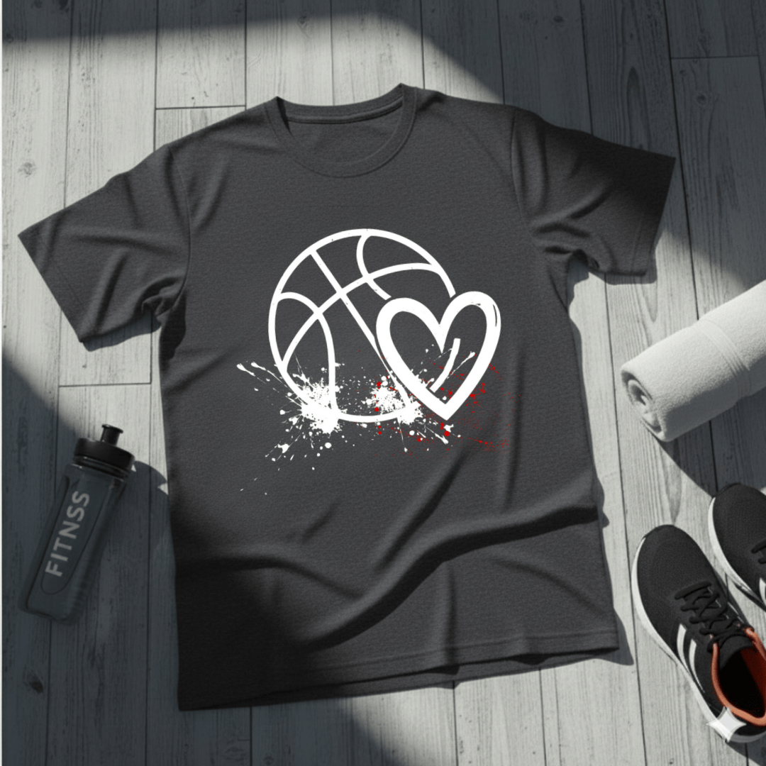 Basketball Is Her Heartbeat T-Shirt