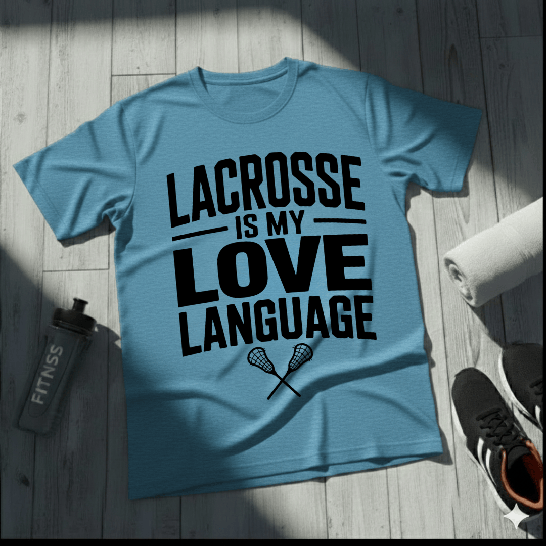Lacrosse Is My Love Language T-Shirt
