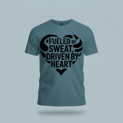Fueled by Sweat, Driven by Heart T-Shirt