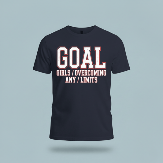GOAL: Girls Overcoming Any Limits T-Shirt