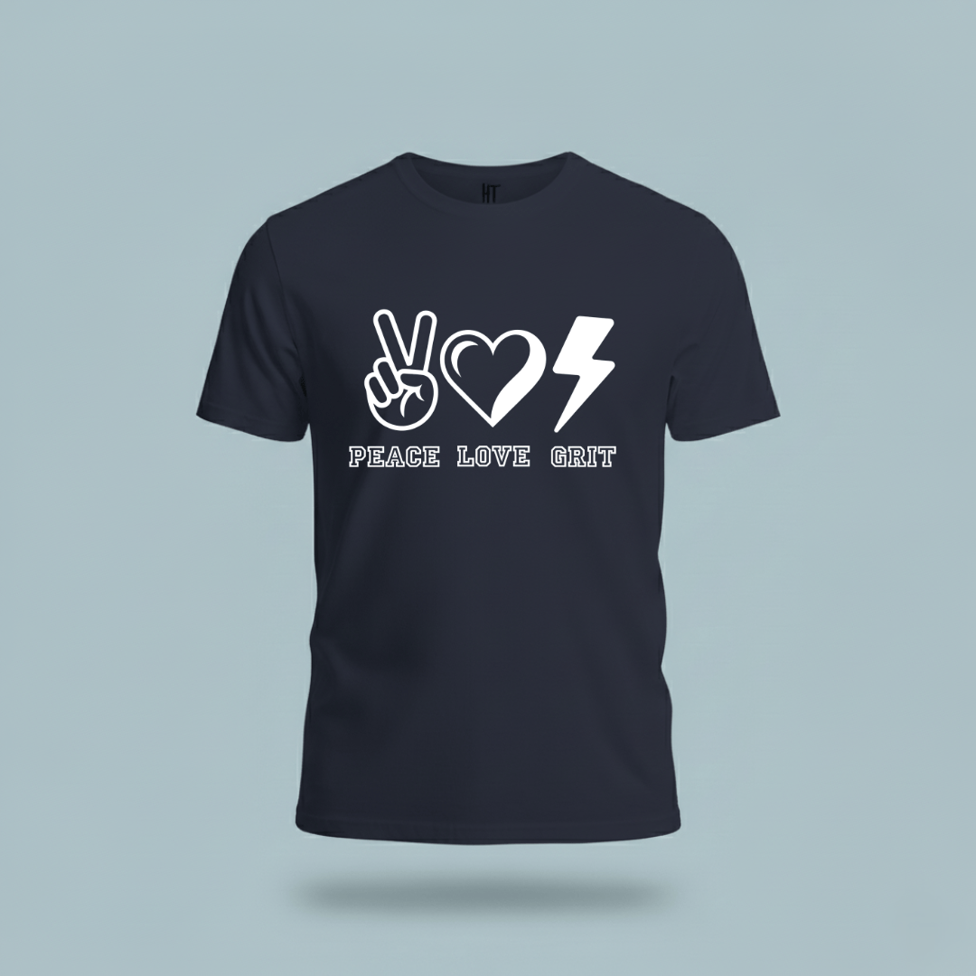 Peace, Love, Grit T-Shirt