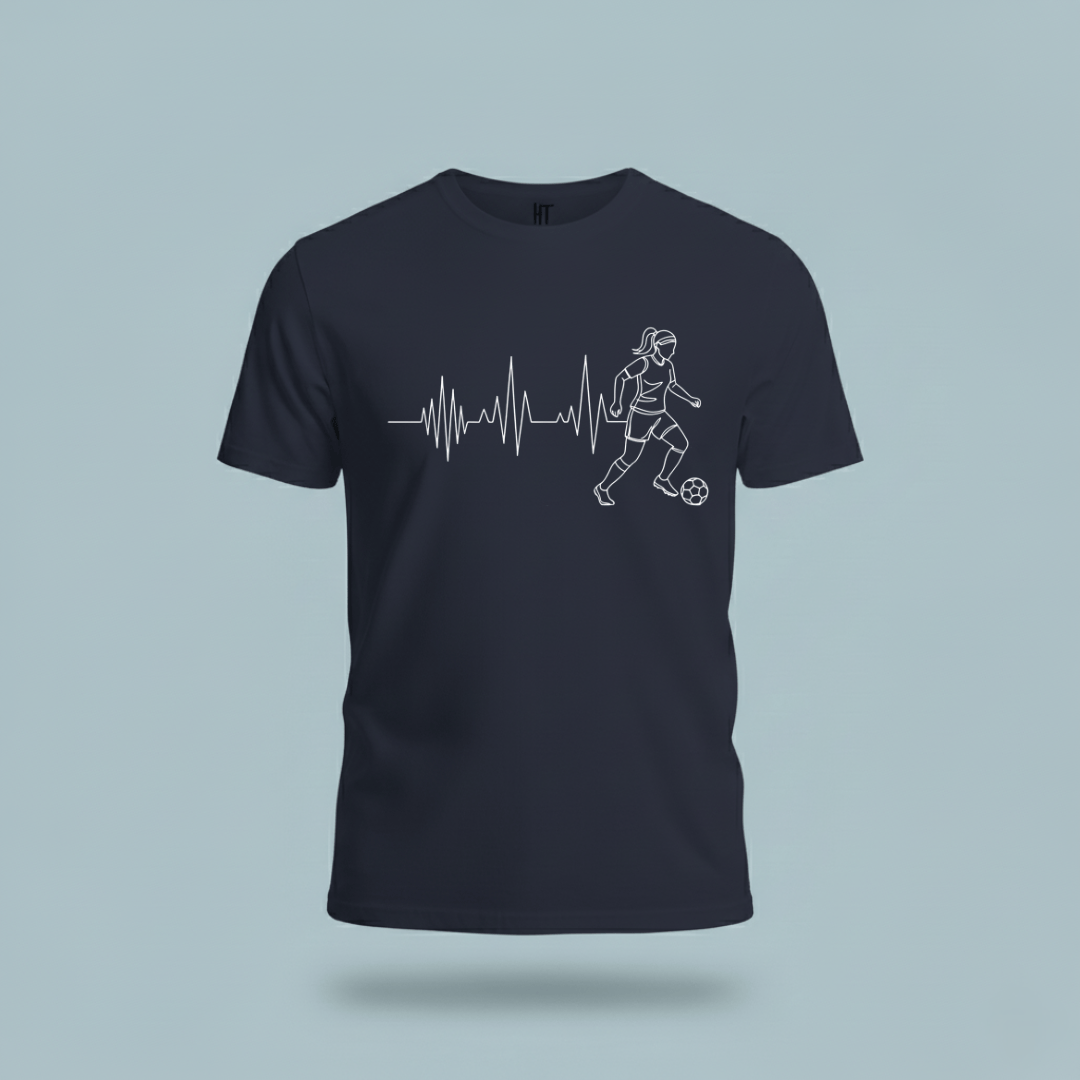 Soccer Heartbeat T-Shirt