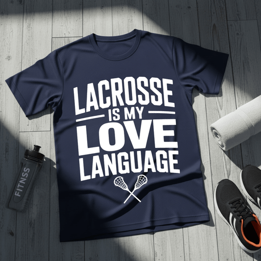 Lacrosse Is My Love Language T-Shirt