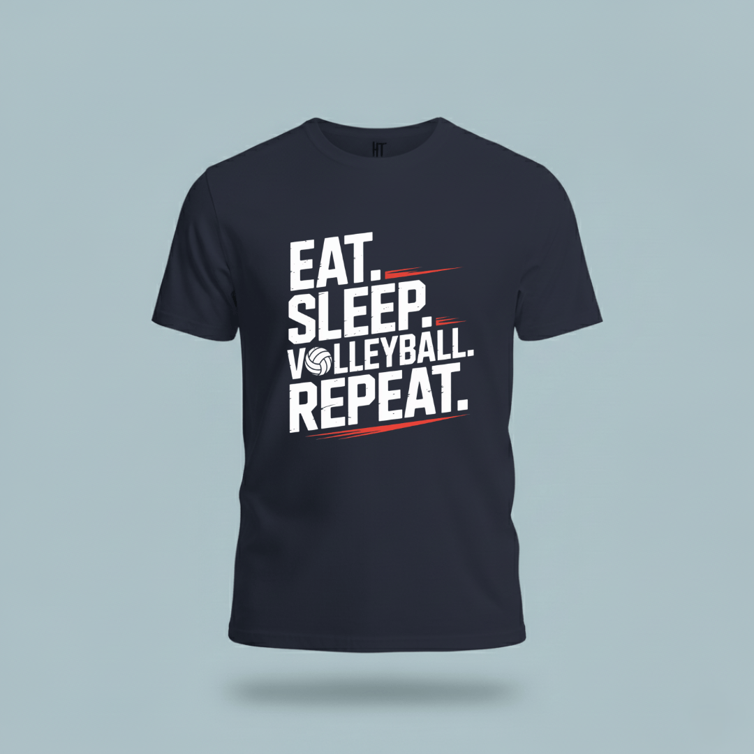 Eat.Sleep.Volleyball.Repeat  T-Shirt