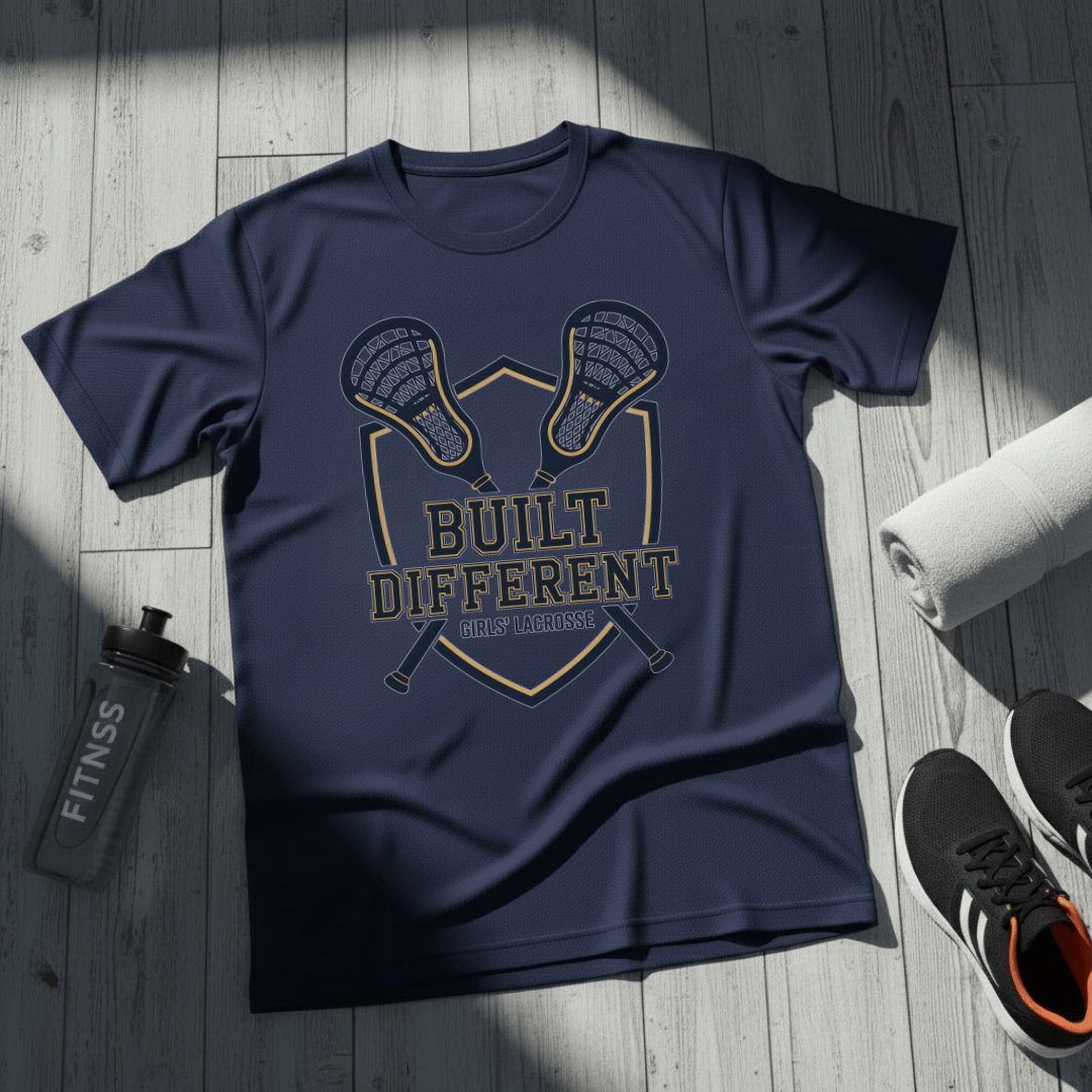 Built Different Girls' Lacrosse T-Shirt