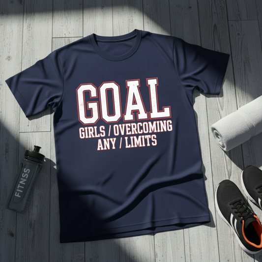 GOAL: Girls Overcoming Any Limits T-Shirt