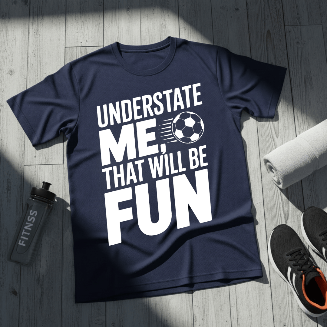 Underestimate Me, Volleyball T-Shirt